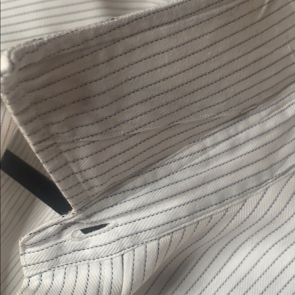 Black Pinstripe Dress shirt - Picture 6 of 6